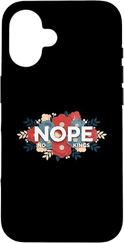 Miniatura 31 de Nope, No Kings Floral Statement Art Print for Makers Case for iPhone 11 Pro Max