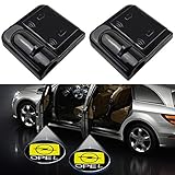 opel insignia modell 2014  2pcs Car Lampe Der Lampe Der TüR Ghost Shadow Willkommen Licht Einstiegsbeleuchtung TüRbeleuchtung FüR Opel Opc Car Logo Zafira B Corsa D Insignia Mokka Regal Astra G H Vectra C Antara Alle Modelle