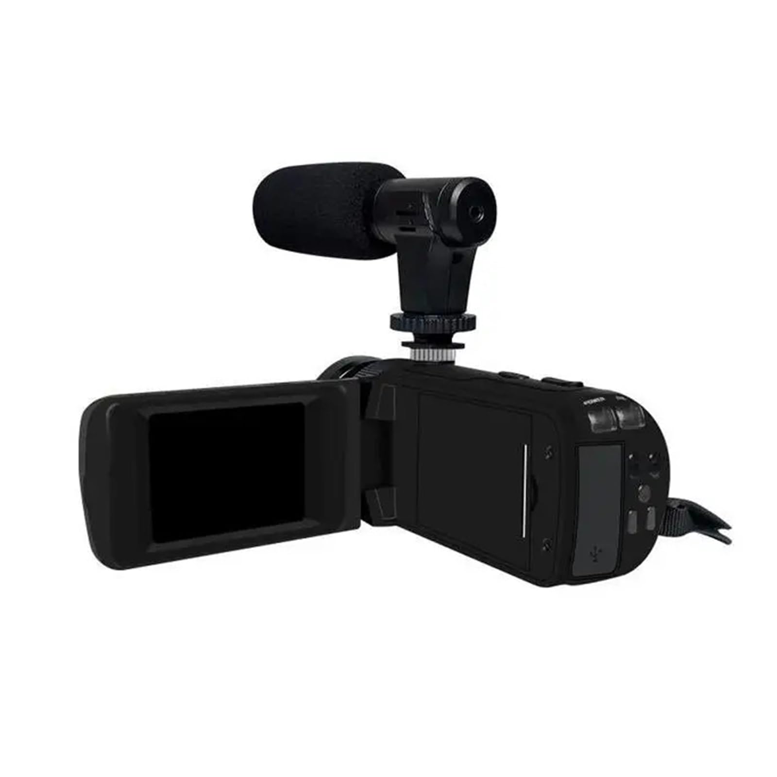 Professional HD 1080P Digital Video Camera with Microphone, 16 Million Pixels, DV, Multi-Function, Anti-Shake (with Microphone)-image-21