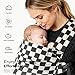 Baby Carrier Newborn to Toddler- Ergonomic,Cozy and Lightweight Infant Carrier for 7-40lbs,3 Carry Positions Newborn Carrier,Checkerboard