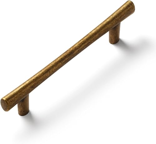 Miniatura 1 de SORWDUERM Manijas de latón antiguo para gabinete, centro de agujeros de 3.78 pulgadas, tiradores vintage para gabinetes, cajones retro, armario,