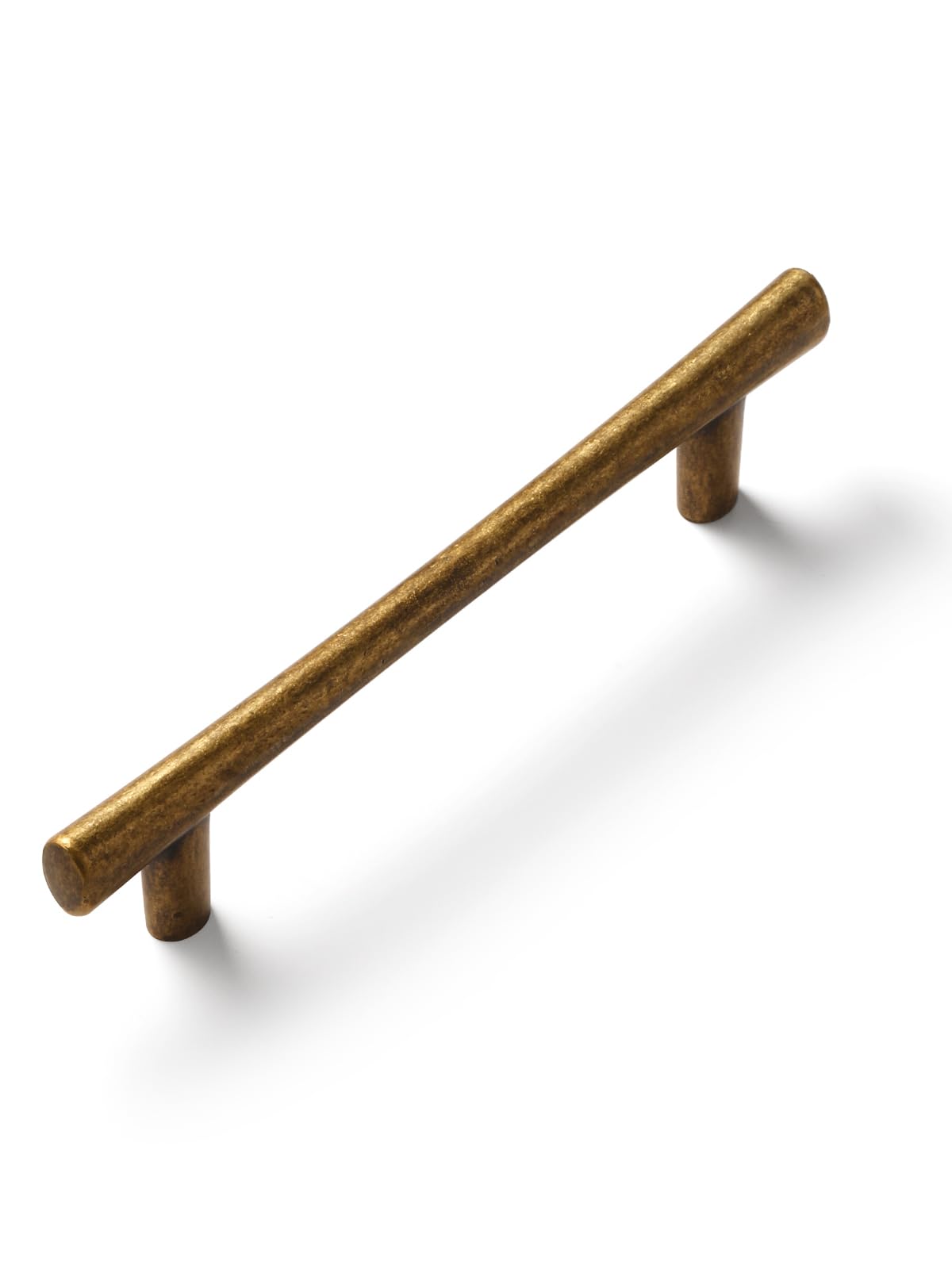 SORWDUERM Antique Brass Cabinet Handles 3.78" Hole Center Vintage Cabinet Pulls Retro Drawer Dresser Cupboard Wardrobe Furniture Hardware for Kitchen