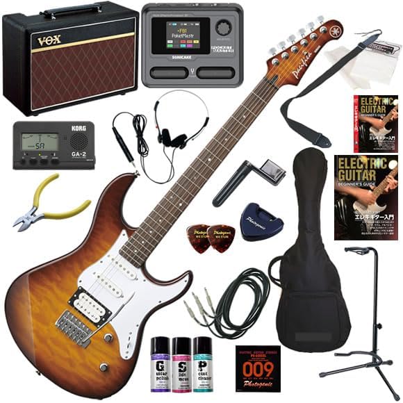 LEGEND LST-Z L/H エレキギター初心者14点セット 【ヘッドホン