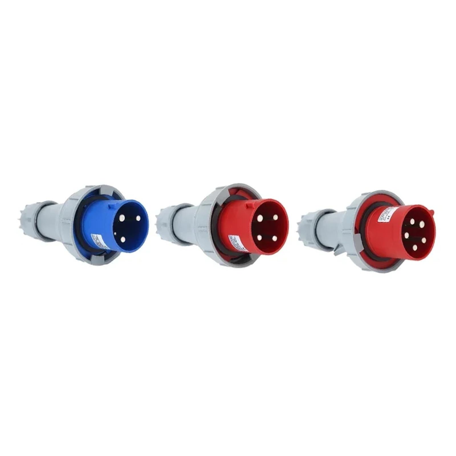 Spina e Presa Industriale 3P/4P/5 Pin connettore Elettrico 63A 125A IP67 Impermeabile a Parete Maschio Femmina 220V 380V(Mounted,125A-4P)
