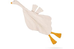 Baby Toys Lovey Blanket: Soft Goose Blanket for Sensory Development