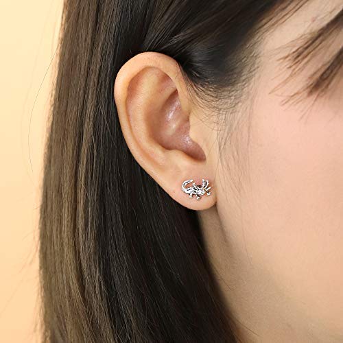 Boma Jewelry Sterling Silver Axolotl Stud Earrings3