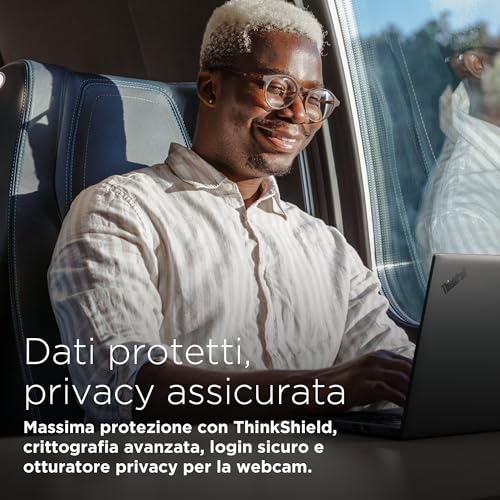 Notebook 14 Pollici ThinkPad T14s Gen 6, Copilot+ PC Portatile Professionale Windows 11 Pro, AMD Ryzen AI 7 PRO 360, RAM 32GB LPDDR5X, 1TB SSD NVMe - Laptop Grafica AMD Radeon, Audio Dolby - Notebook - Immagine 6