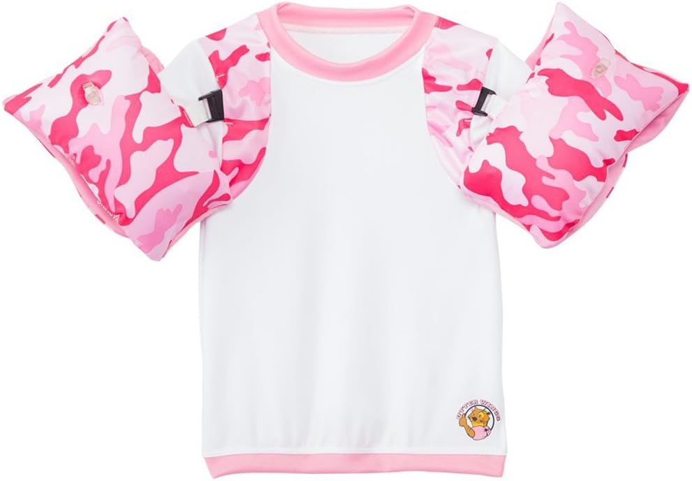 Otter Wings Kids Floaties (Water Wings) - Arm Bands/UPF 50+ Swim Shirt Combo Kids Floatation Device