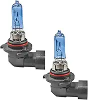 2 peças de lâmpadas de halogêneo automotivas, lâmpadas de xenônio automotivas de farol alto e baixo branco brilhante de 12 V 35 W, acessórios de substituição para a maioria dos carros, SUV (HB3/9005)