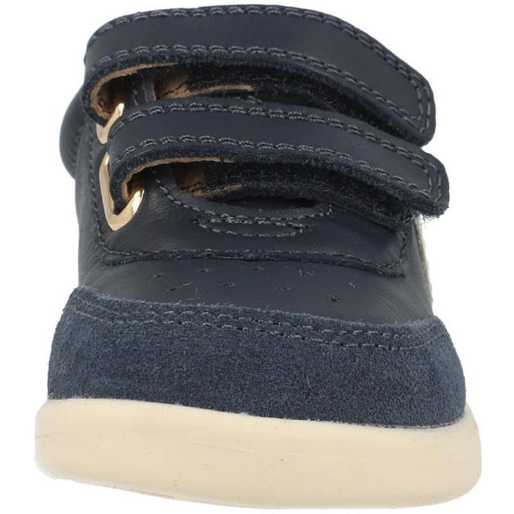 Bobux i-Walk Champ Sneakers Navy Leather Suede Adjustable Straps for Kids2