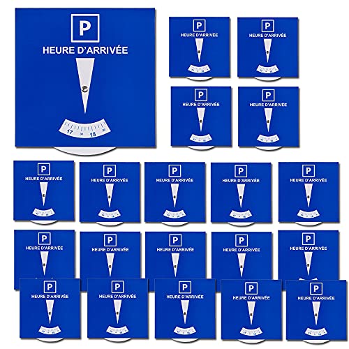 TURBOCAR 20 DISQUES STATIONNEMENT ZONE BLEUE