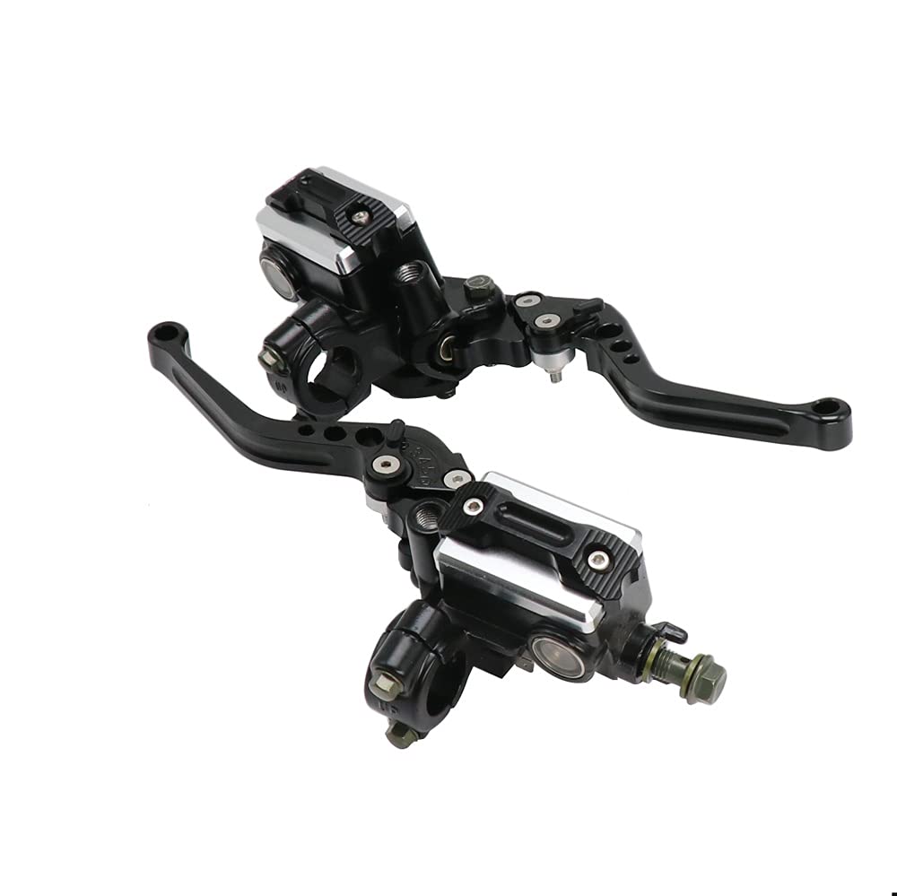 Eamrfvqt Black Brake Clutch Levers, Cnc Aluminum Alloy Brake Clutch Levers