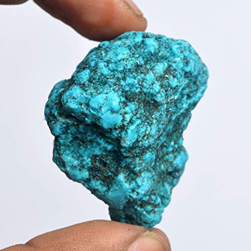 GEMHUB Raw Blue Turquoise 264.00 Ct Healing Crystal, Rough Turquoise Crystal Natural Gemstone3