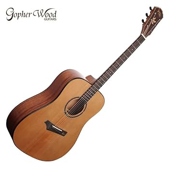 Amazon | Gopher Wood Guitars i200R アコースティックギター