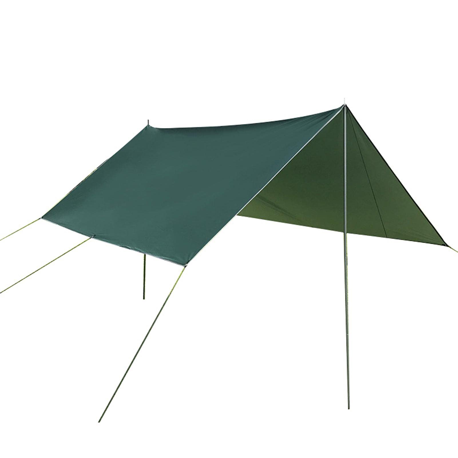 Sealands Auvent Latéral de Voiture, Tente Toit Voiture Étanche et UV, 300 x 300 cm, Tente de Camping Car Durable, Motor Tarp, Army Green, Polyester, Tissu Oxford