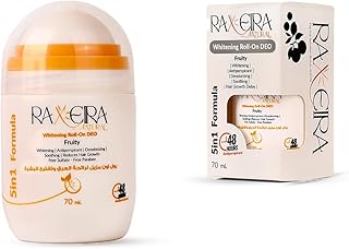 مزيل عرق رول اون برائحة الفواكه لتفتيح البشرة من راكسيرا، 70 مل