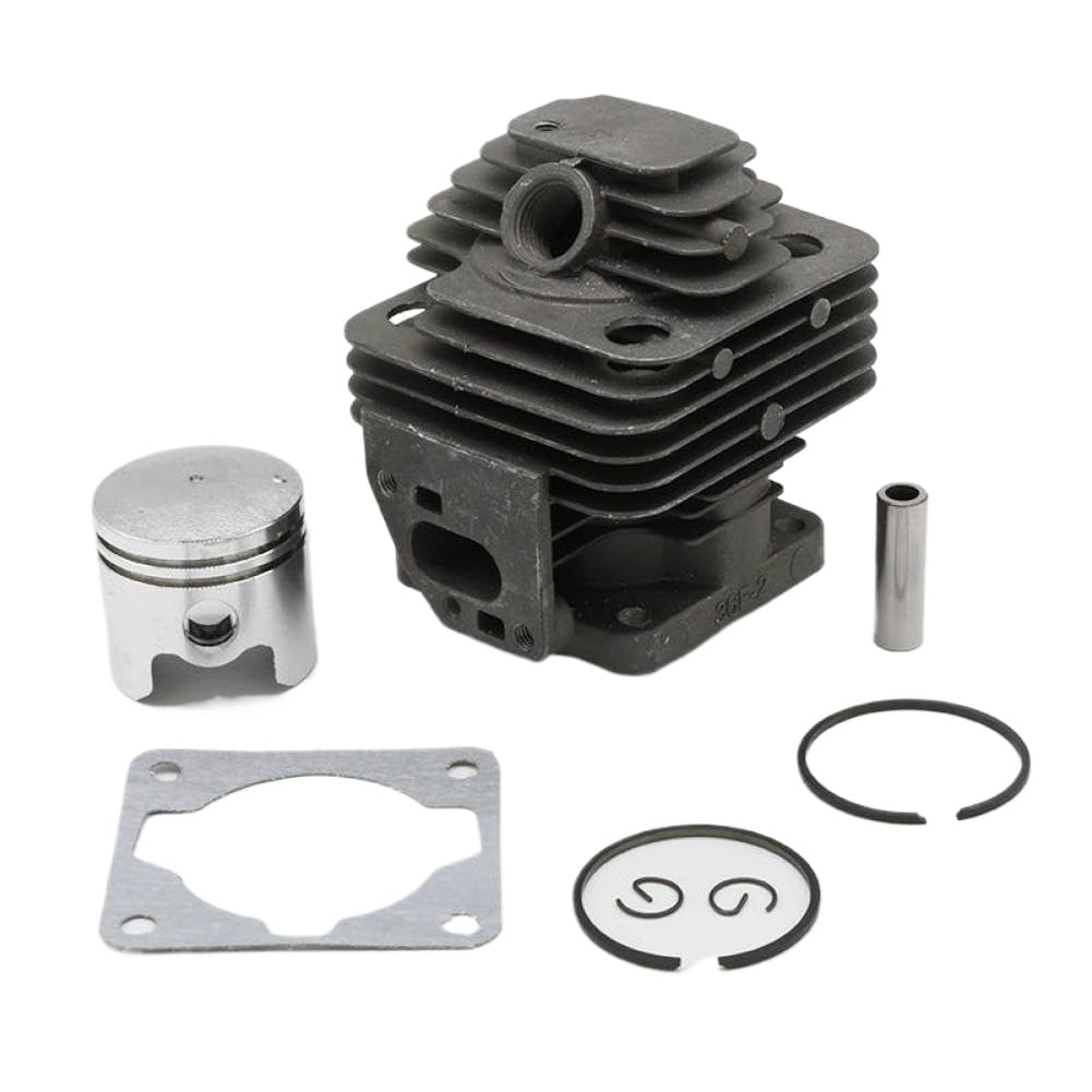 pistone Cilindro 36MM Compatibile con Motore BC 33 32,6CC