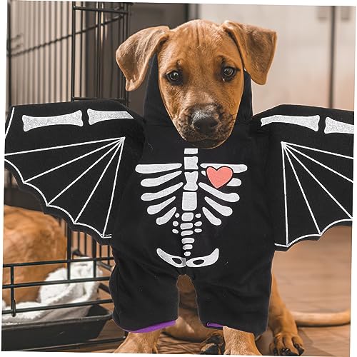 Disfraz para perro Halloween estilo murciélago BESPORTBLE miniatura 3