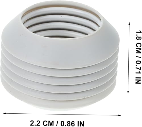 Miniatura 2 de Toyvian 8pcs Juguetes Plástico Payaso Suministros Blanco