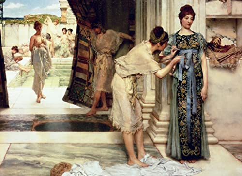 Cuadro para oficina de 60x90cm: El Frigidarium de Alma Tadema elimina paredes vacías