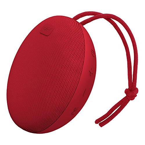 Caixa de Som sem Fio, Bluetooth, à Prova D´Água, 5W Rms, Aerbox, Vermelha, Aer By Geonav, Aercx01R