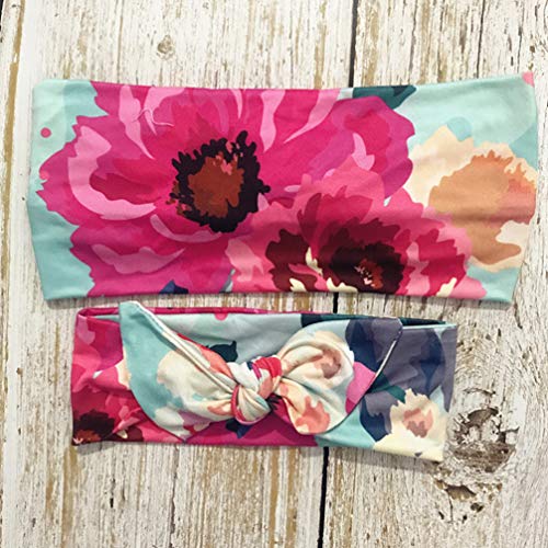 TOYANDONA 4 Paia Mamma Figlia Fasce Abbinate