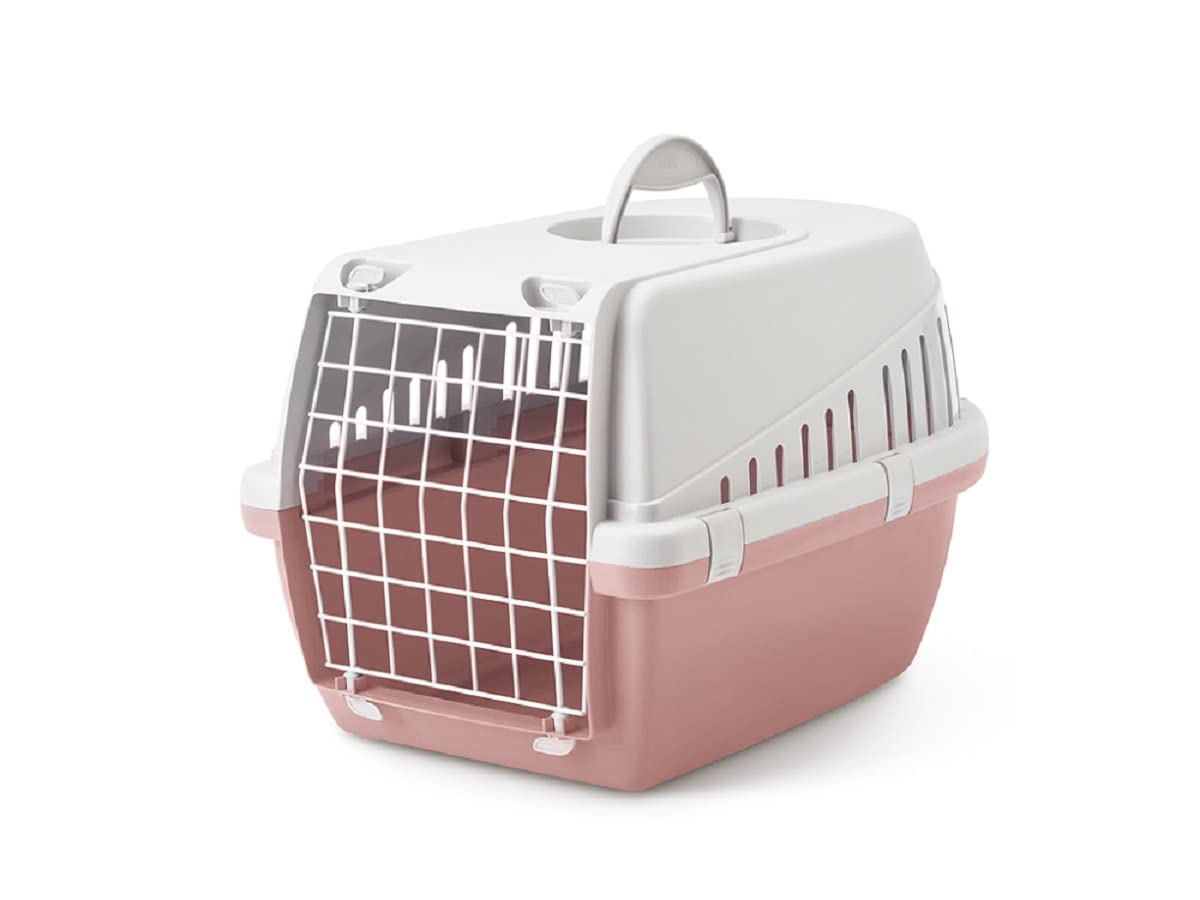 Savic Dog Carriers Ideal for Travel by Plane, Boat, car or Train and Meets IATA Standards Trotter 2 Pet Carrier,(Dimensions 22 x 15 x 13 inch),(Color: Light Grey-Ash Rose) (B09TRD74B7) Amazon Price History, Amazon Price Tracker
