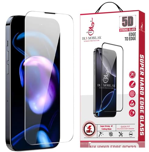 Dl3 Mobilak Tempered Glass Screen Protector for iPhone 12 Pro Max, 9H Hardness, Anti-Scratch, Case Friendly (Clear)