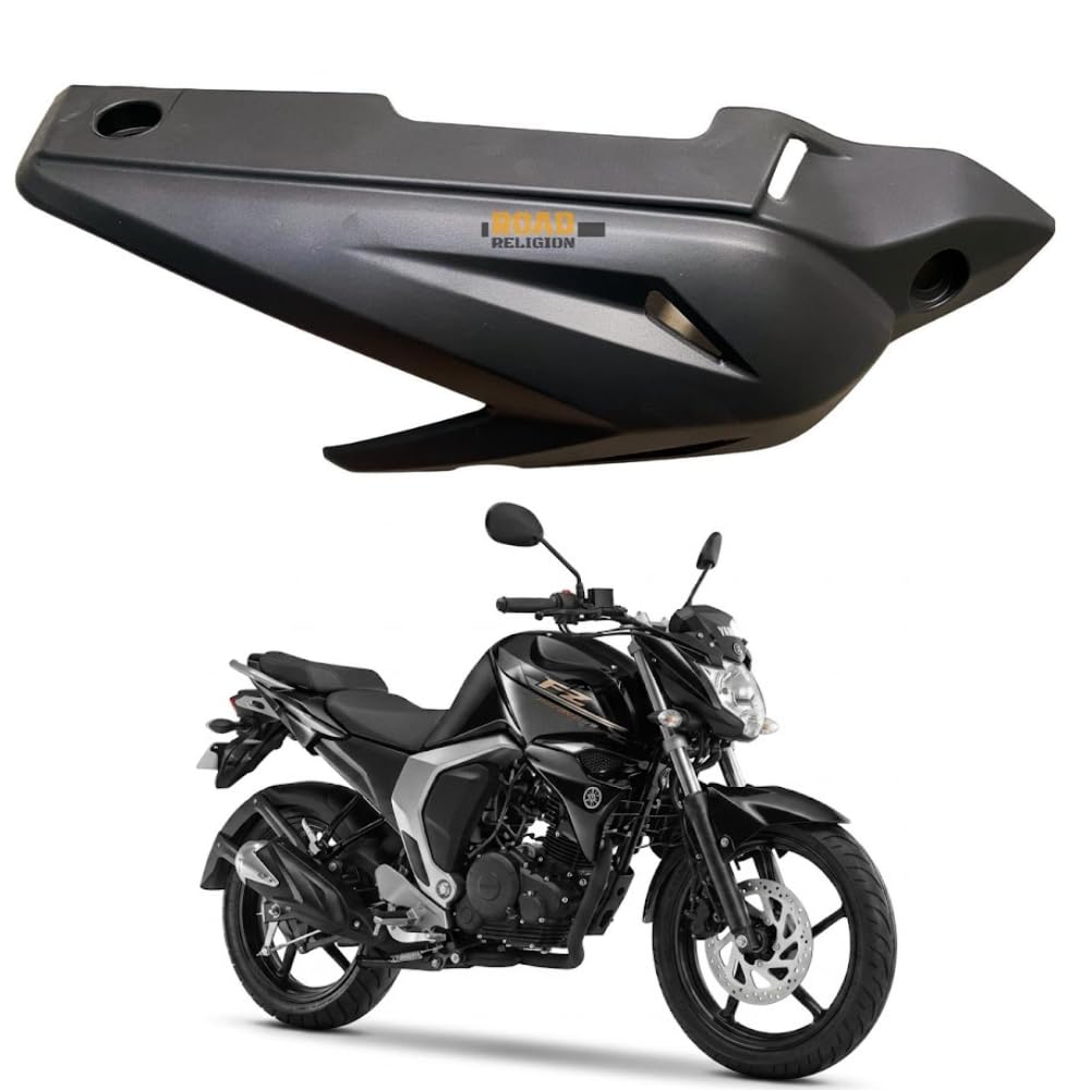 Road Religion Heavy-Duty Silencer Plate/Guard Compatible with Yamahaa FZ V2/ Fazer v2-image-25