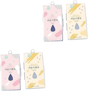 Beavorty 4 Caixas De Tecido Absorvente De Óleo Papel Absorvente De Óleo Facial Papel Absorvente De Carvão De Bambu Papel Absorvente De Óleo Fragrância Papel Absorvente De Óleo Falta