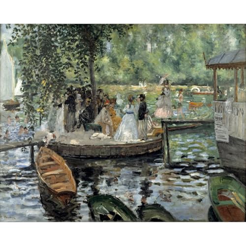 La Grenouillere par Renoir impression d'art pour salon