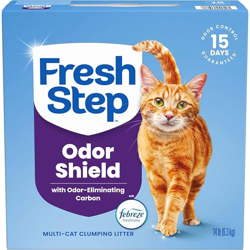 Fresh Step Clumping Cat Litter, Multi-Cat, Long...