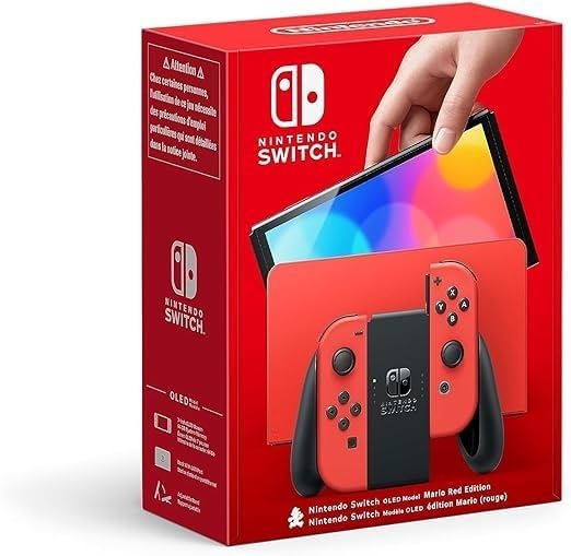 Nintendo Switch 赤 Joy-Con付き Joy-Con 2&CO Nintendo Switch OLED (Mario Red Edition) Gaming