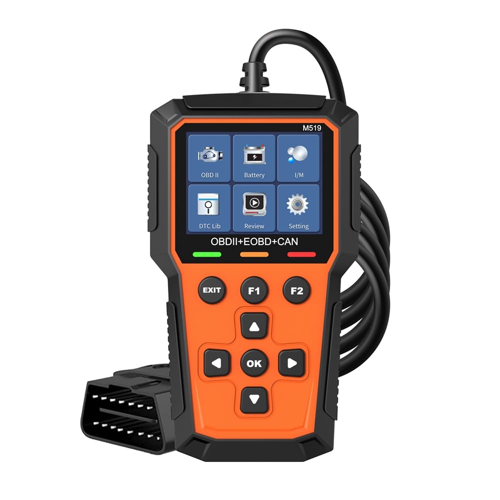 M519 Escáner OBD2 herramienta diagnosis integral para motor coche OBD II 7