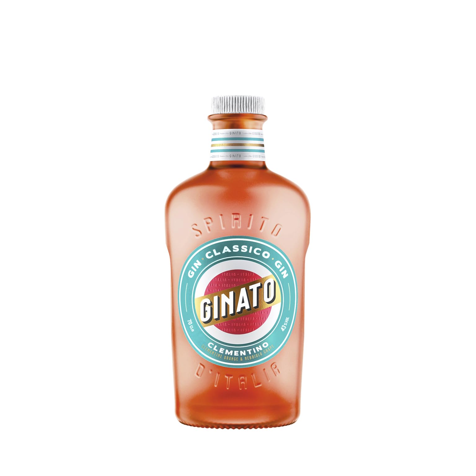 Ginato Clementine Orange Italian Gin | 70cl | 43% vol