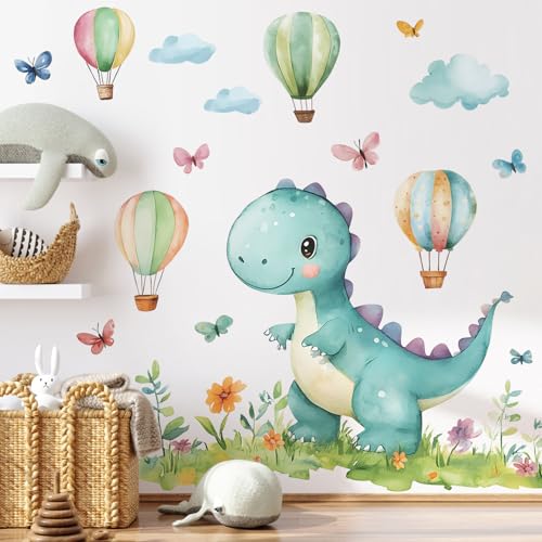 Vinilos Decorativos Dinosaurios 2 Hojas Removibles 30x90 cm miniatura 1
