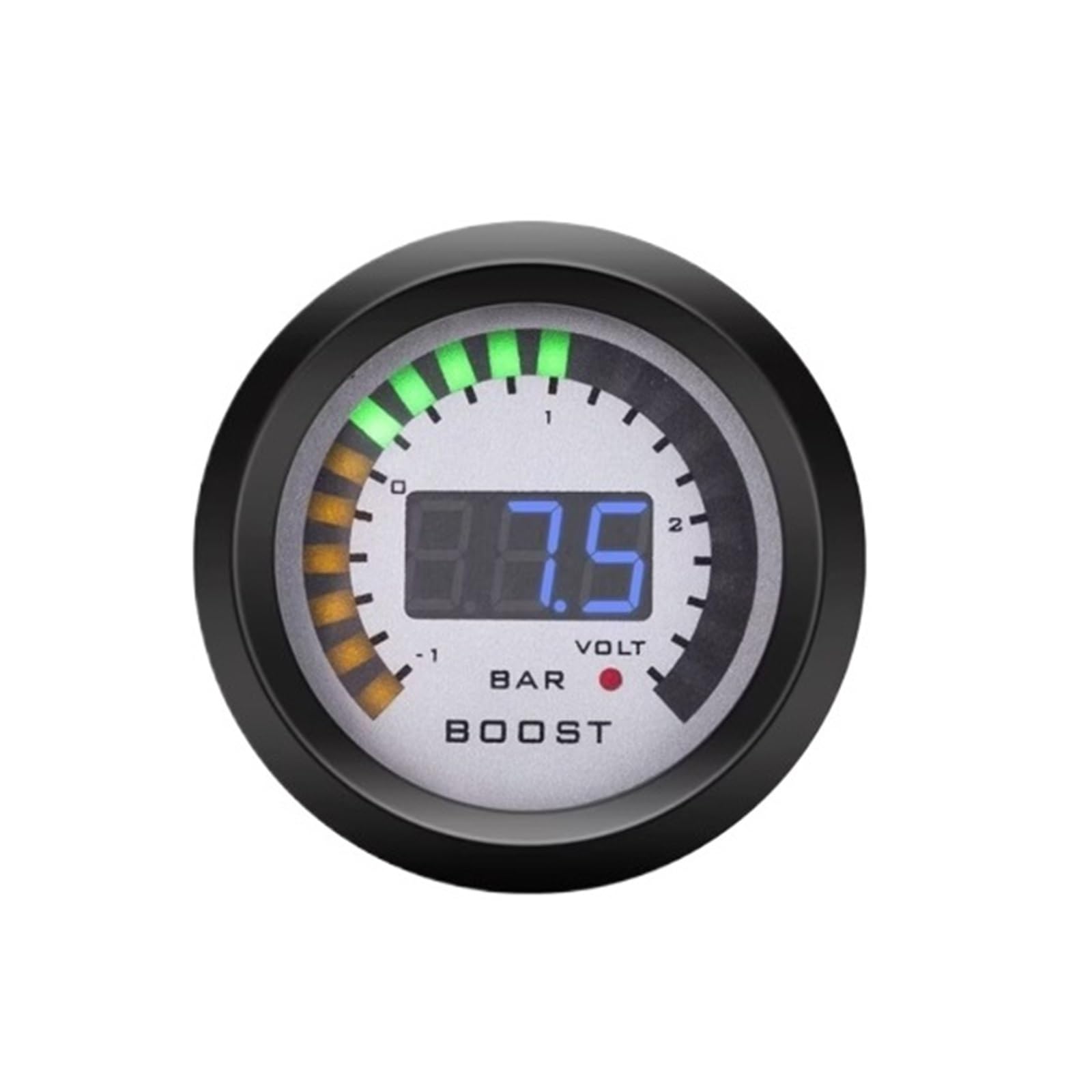 Panel Przyrządów Do Modyfikacji Samochodu 52mm 2 W 1 PSI BAR Manometr Turbo