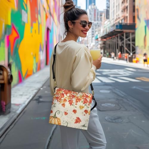 Image of HUGS IDEA Boho Bags for Women Leather Handbag Shoulder Bucket Crossbody Purse