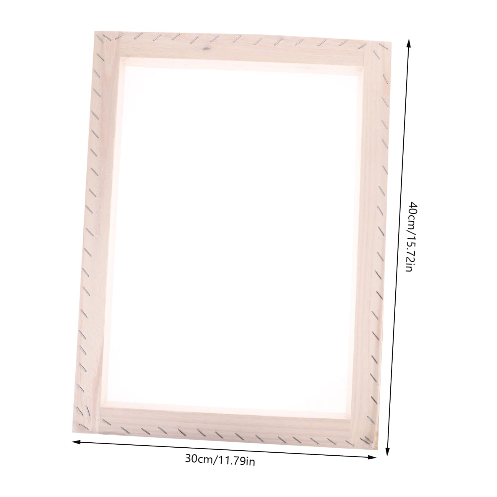 KONTONTY 8-in-1 Silk Tool Kit Includes Wood Frame for DIY Fabric Printing on T-Shirts and Bags