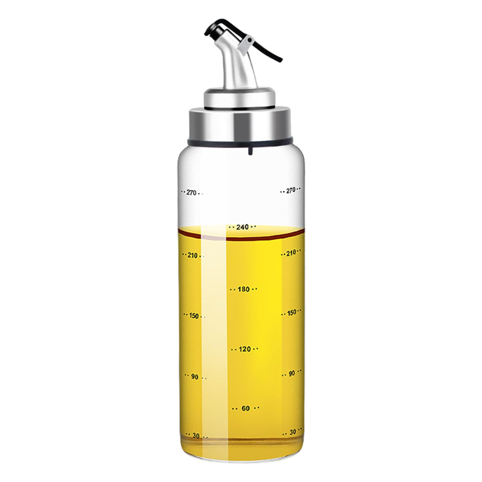 YROHGKPN Leak Proof Food Grade Vinegar Container High Borosilicate Glass Oil Dispenser Spill Liquid Condiment Bottle Leak Glass Condiment Bottle