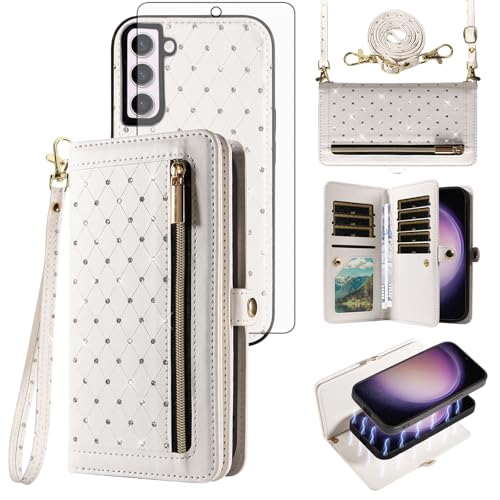Étui bandoulière Bling Flip pour Samsung S23 5G idéal pour vos sorties citadines