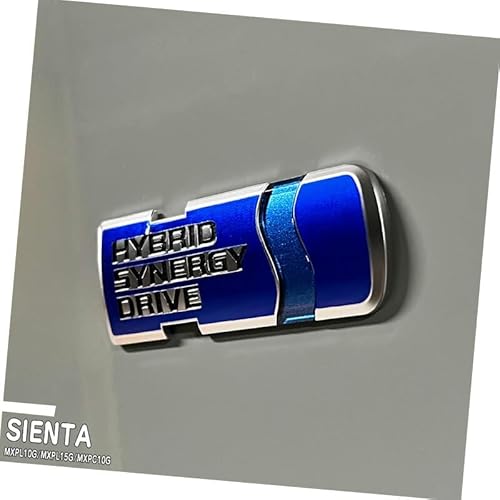 【松印】車種専用 エンブレムフィルム (グレード等) シエンタ L10 C10 MXPL10G MXPL15G MXPC10G 【カラー:クリアブルー】