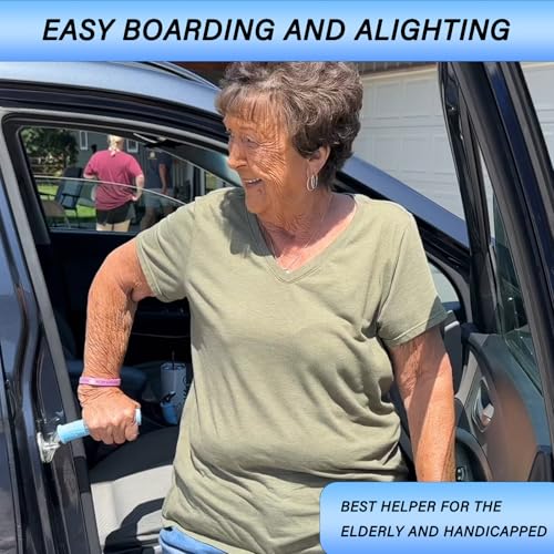2-Pack Portable Car Door Handle Assist for Seniors and Disabled - Supports Up to 450 Pounds