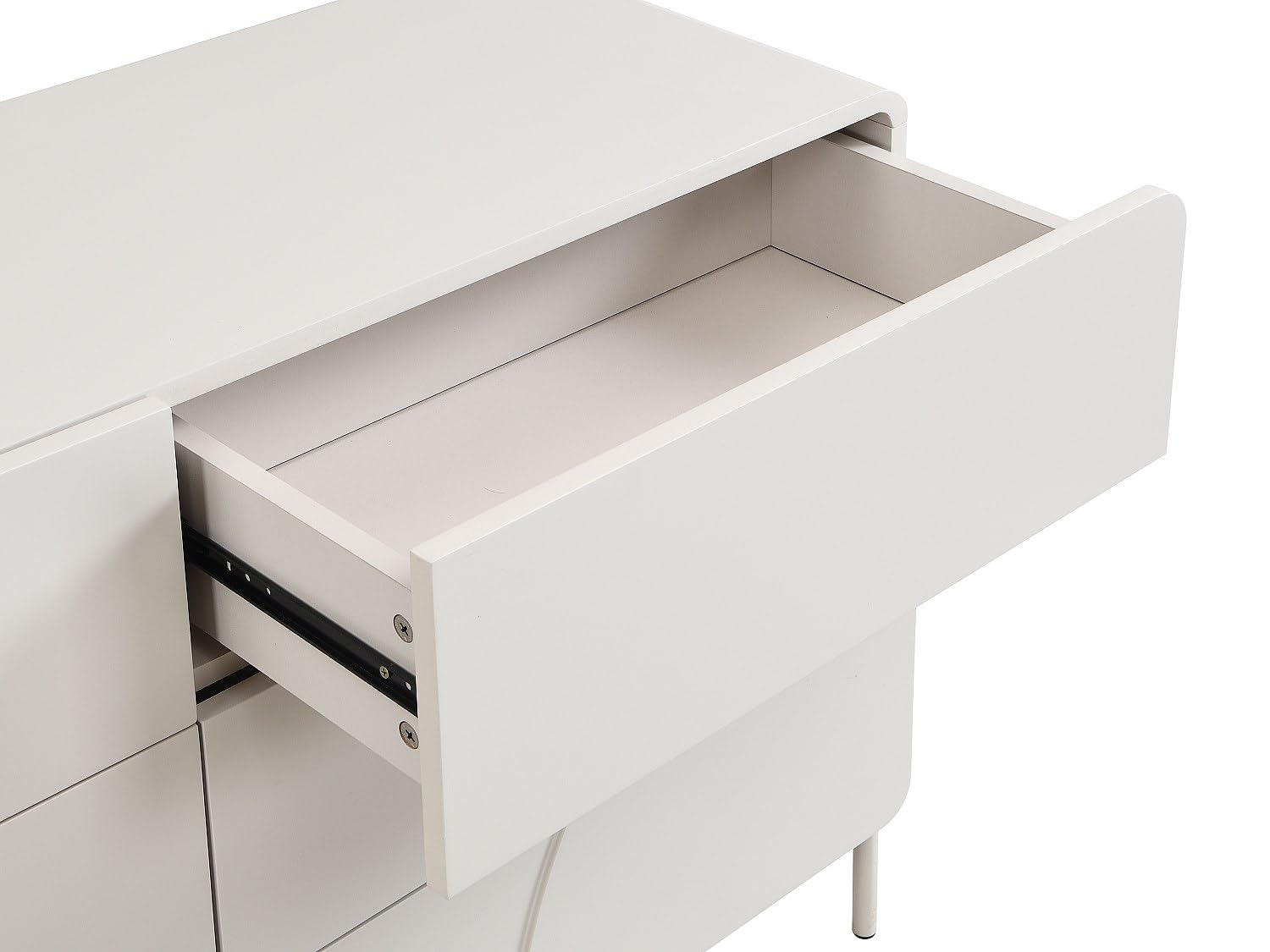Vente-unique - Commode 6 tiroirs - MDF - Beige - ZELINARO