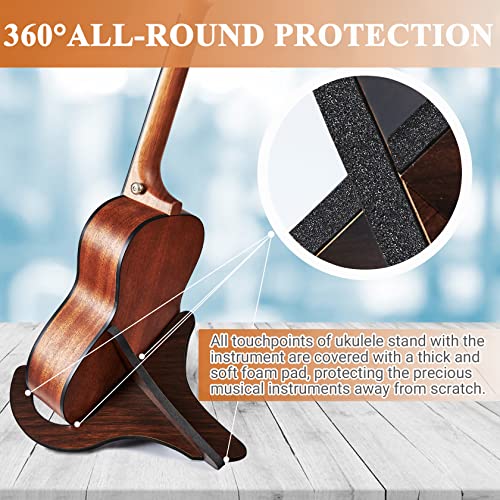 Support de ukulélé, support d’instrument, support portable pour mandoline - Les Beatles, Paul McCartney, John Lennon, RIngo Starr, George Harrison Support de ukulélé, support d'instrument, support portable pour mandoline – Image 4