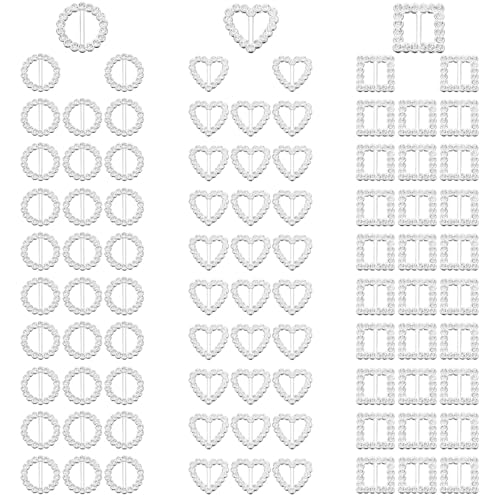 Hebillas pequeñas con diamantes de cristal deslizantes para invitaciones boda
