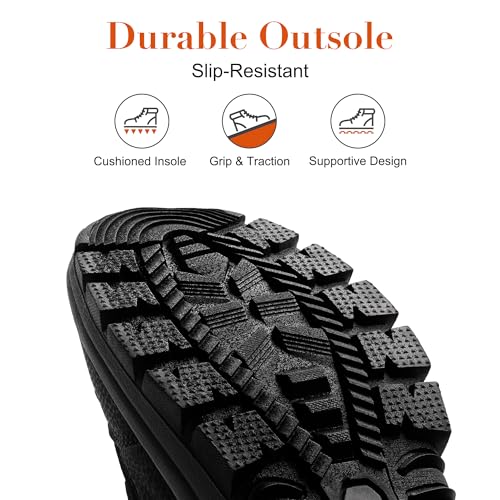 DREAM PAIRS Women's Waterproof Winter Snow Boots, Warm Comfortable Faux Fur Insulated Non-Slip Outdoor Lace-Up Florin Mid Calf Booties3