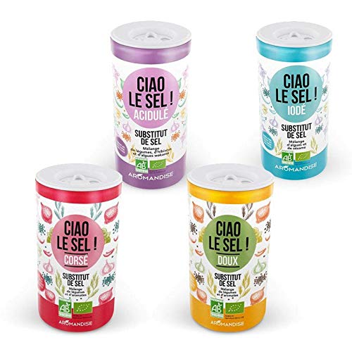 4 sustitutos de la sal - dulce, picante, acido, yodado
