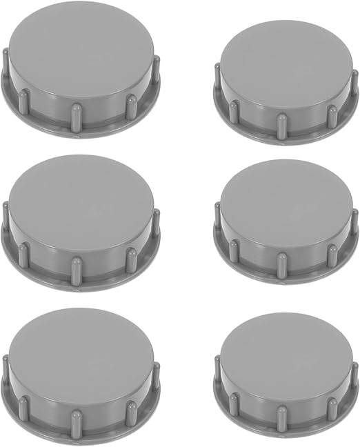 Drainage Pipes Nozzle Caps 6pcs Sink Pipe Cap Under Sink Waste Pipe