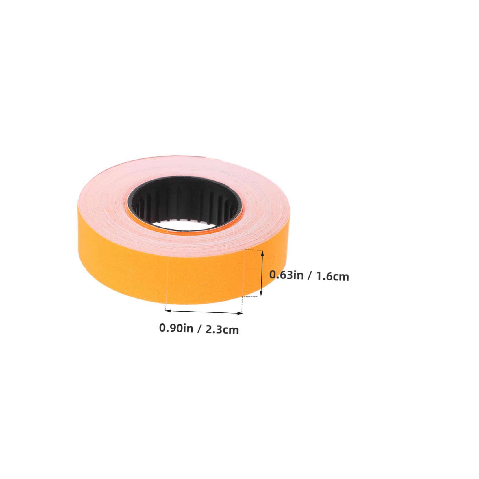 ARTIBETTER 10 Rolls Paper for Orange Sticker Labels Marking Labels for Supermarkets Retail Stores and Offices Efficient Organization for Easy Retrieval